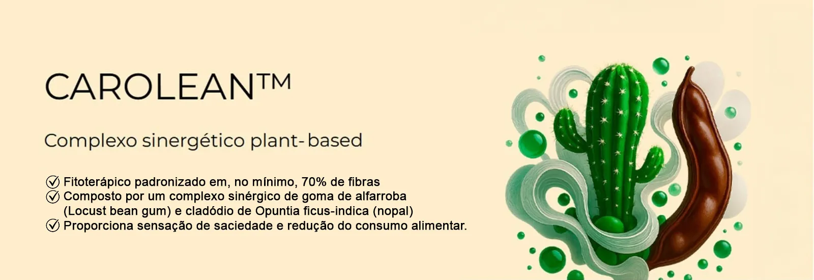 Carolean — complexo sinérgico plant-based