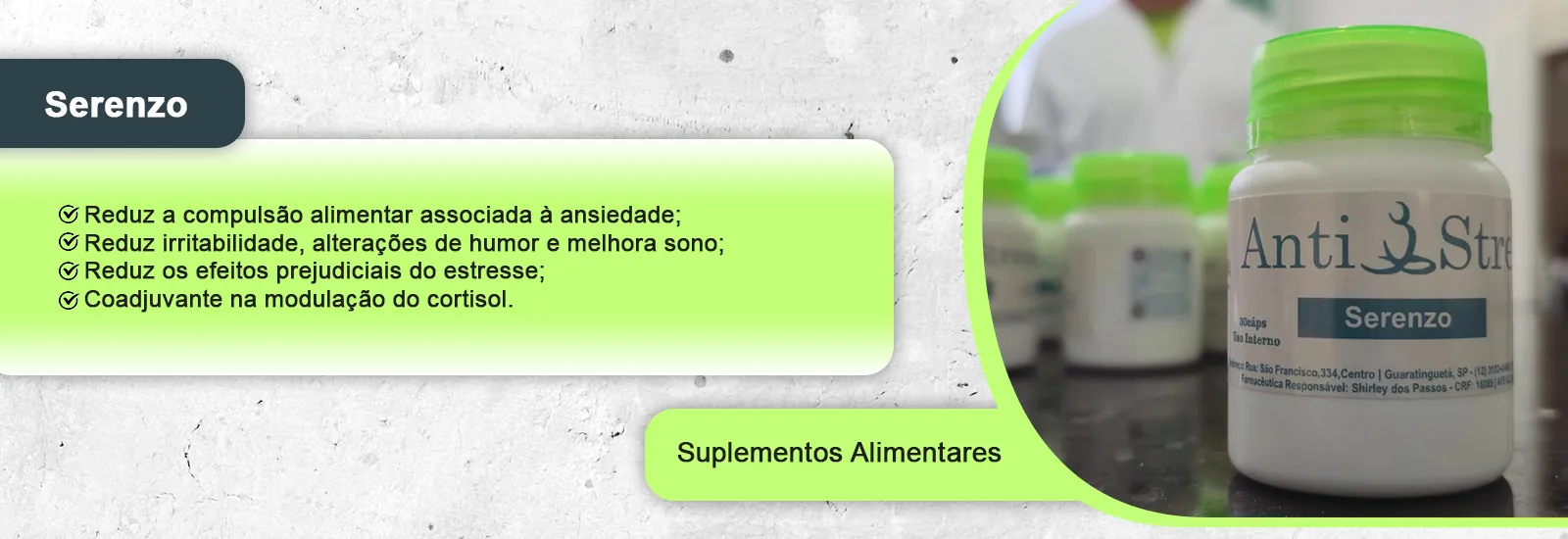Serenzo — suplemento alimentar