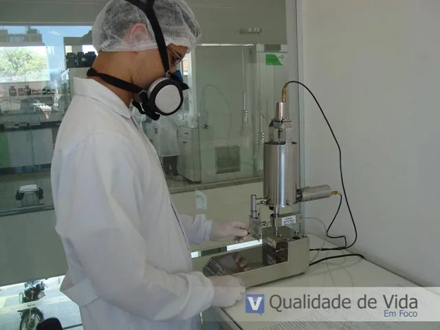 Equipamento de manipulação na Byoderma