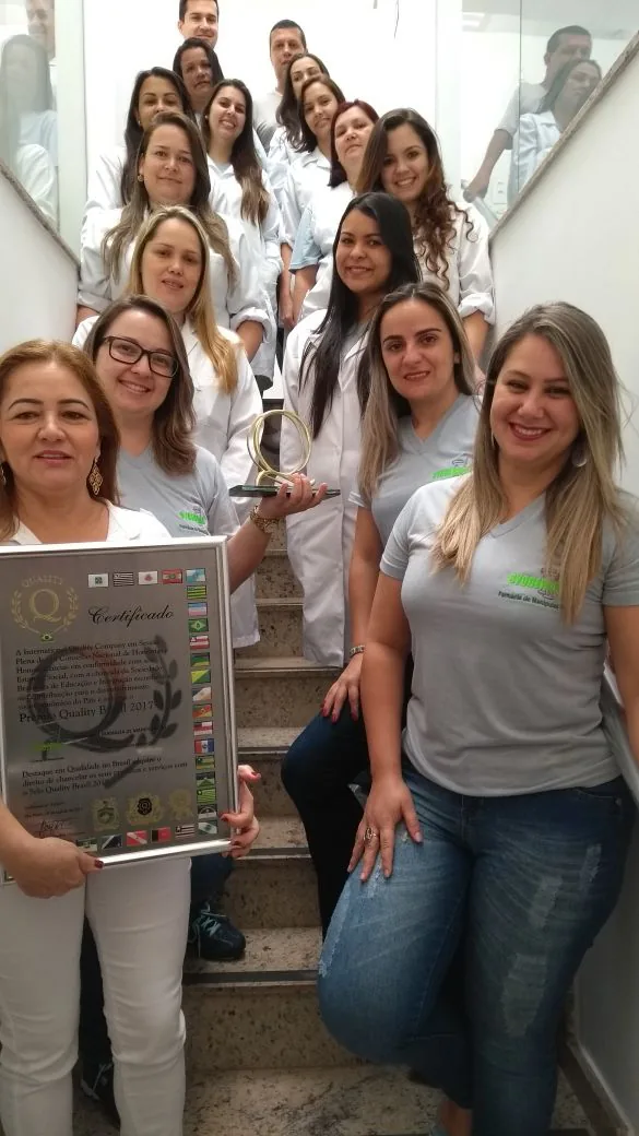 Entrega do Prêmio Quality à Byoderma